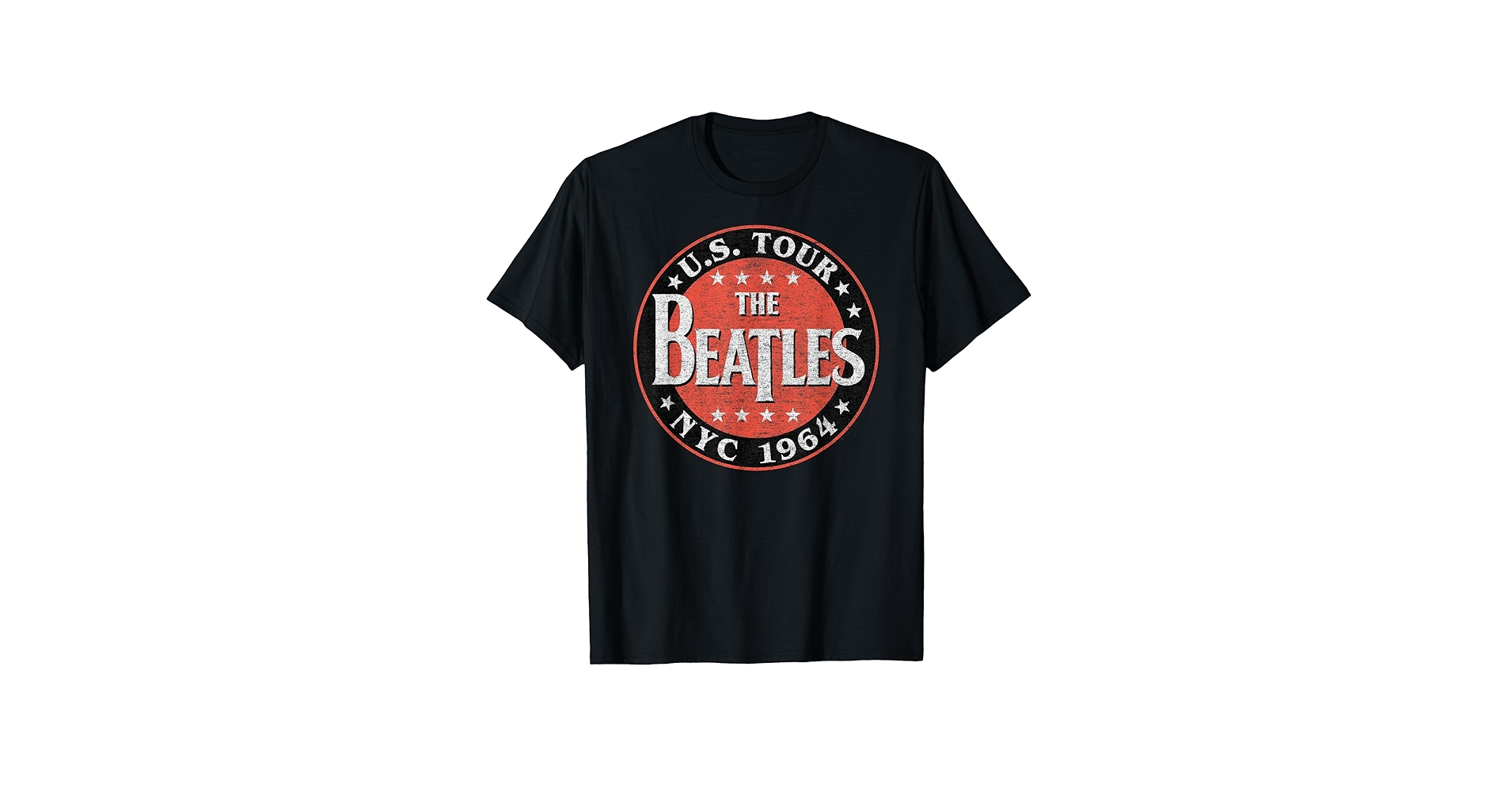 Amazon.com: The Beatles US Tour NYC 1964 Short Sleeve T